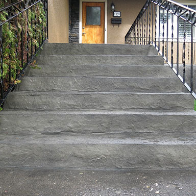 Concrete Step Restoration After