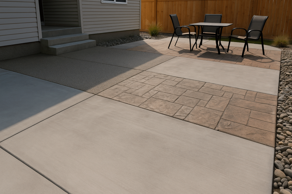 Concrete Patio Services in Calgary, AB | Elite Concrete