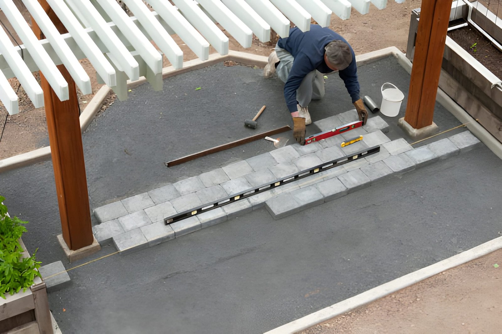 Stamped Concrete for Patio Installation in Canada | Elite Concrete