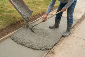 Mistakes to Avoid When Pouring a Concrete Slab Sidewalk