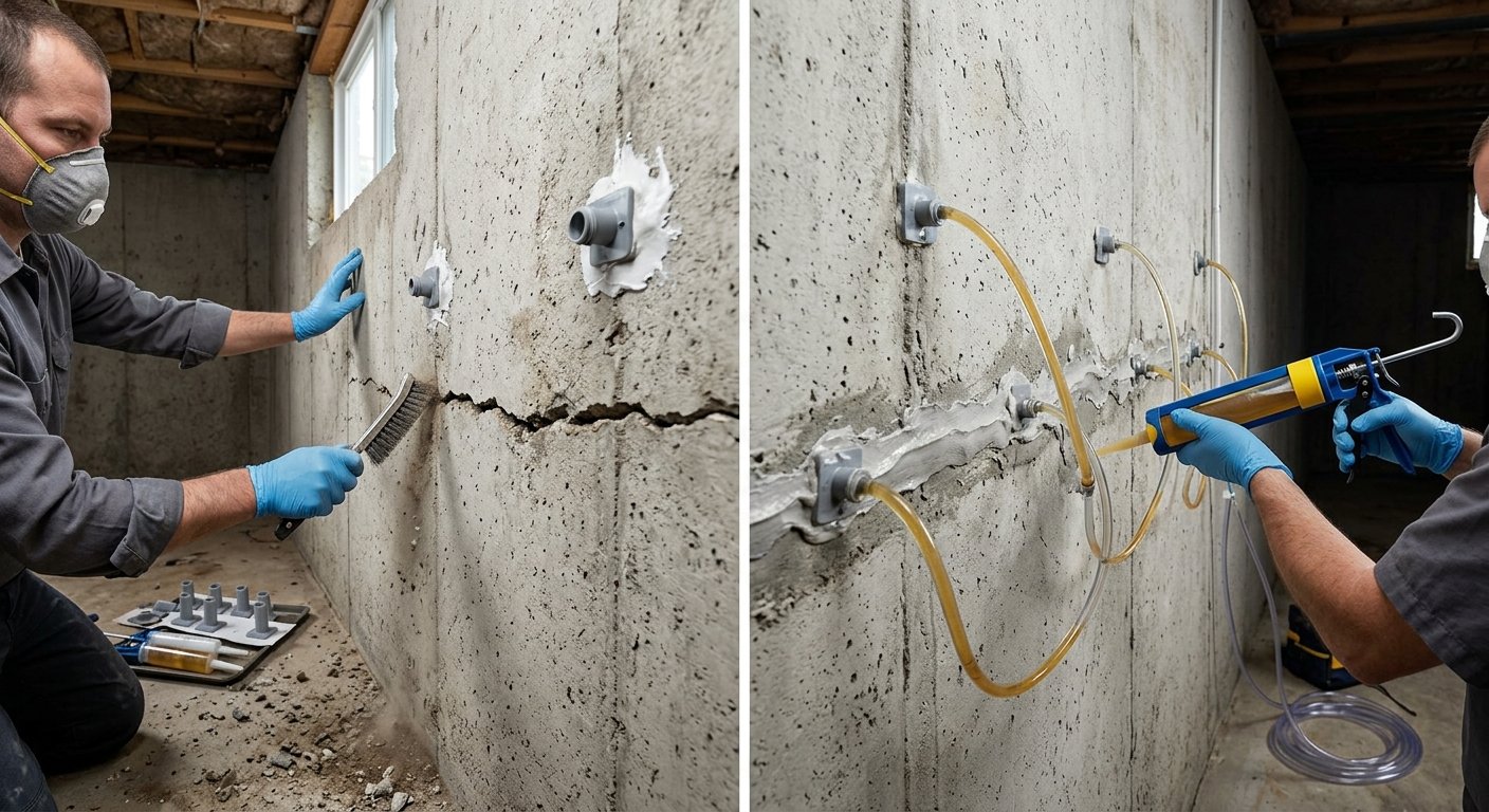 How to Repair a Cracked Foundation Wall | Top Solutions