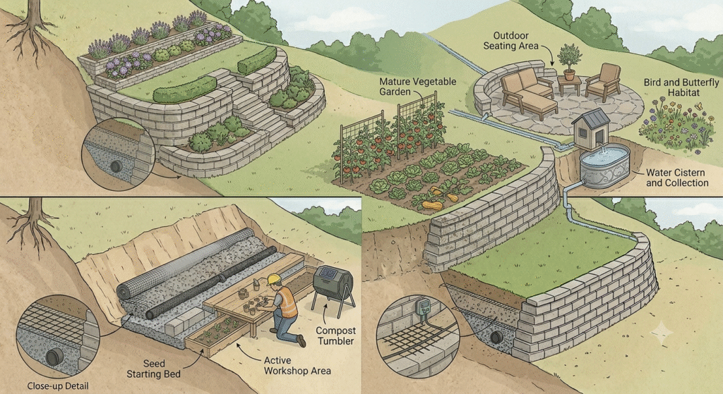 retaining wall