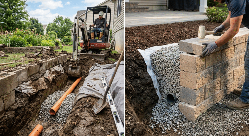 How to Remodel a Retaining Wall