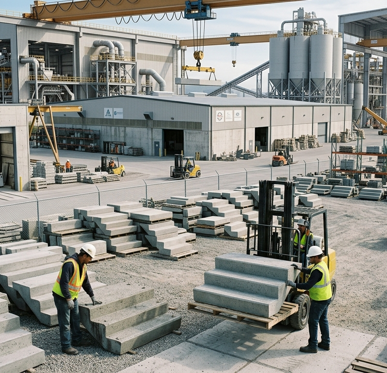 How much do precast concrete steps cost