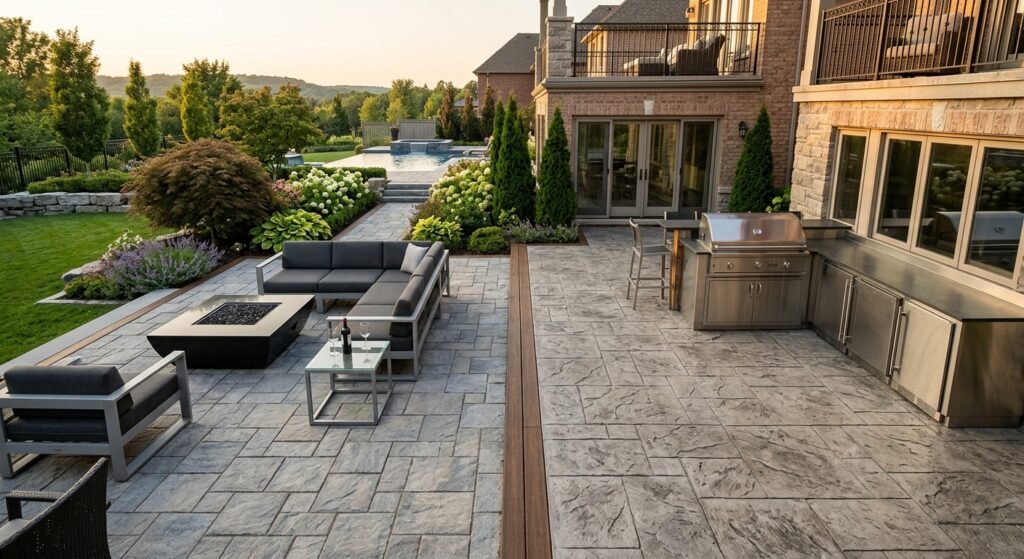 Stamped Concrete vs Pavers for Your Patio? Compare Both