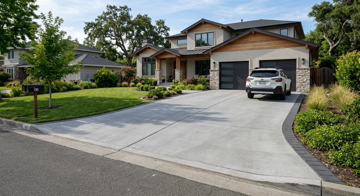 What a Concrete Driveway Really Costs (and How to Save on Installation)