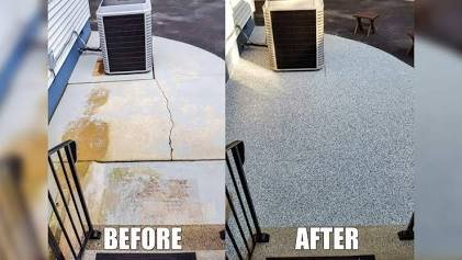 Concrete Patio Coating | Types, Costs, and Benefits