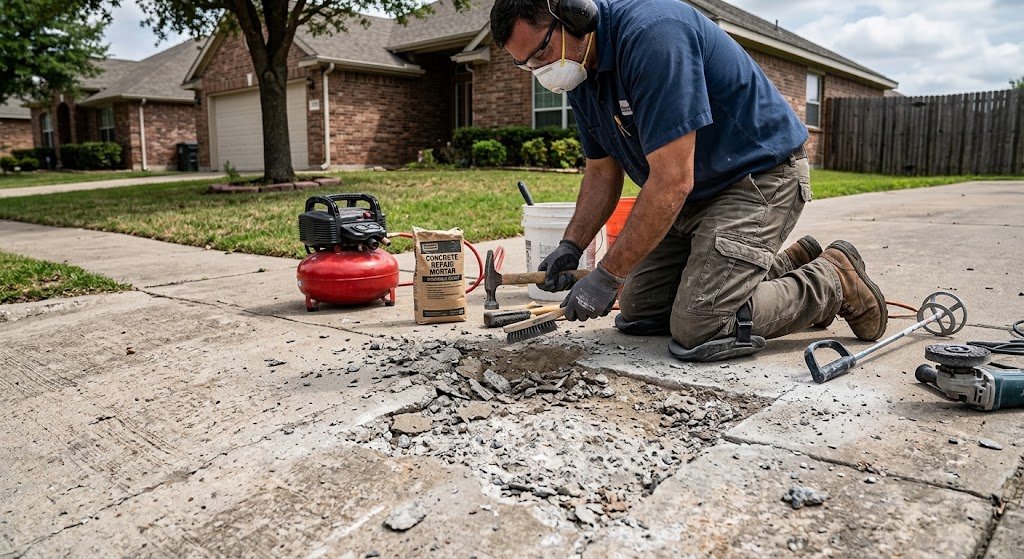 Concrete Spalling Repair | How to Fix Flaking Concrete